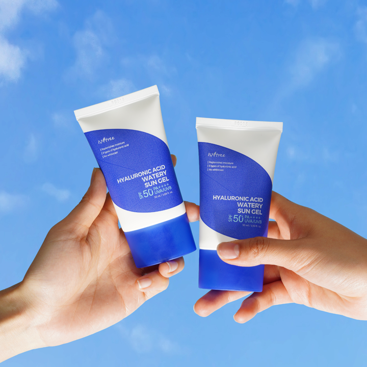 [Isntree] Hyaluronic Acid Watery Sun Gel 50ml x 2ea-Luxiface.com