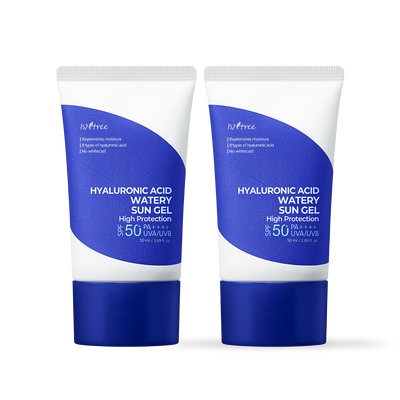 [Isntree] Hyaluronic Acid Watery Sun Gel 50ml x 2ea-Luxiface.com