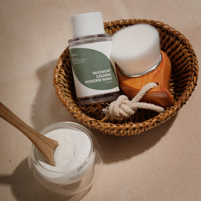 [Isntree] Mugwort Calming Powder Wash 15g-Luxiface.com