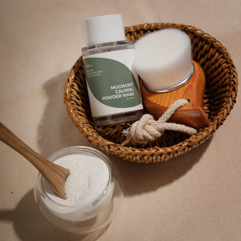 [Isntree] Mugwort Calming Powder Wash 15g-Luxiface.com