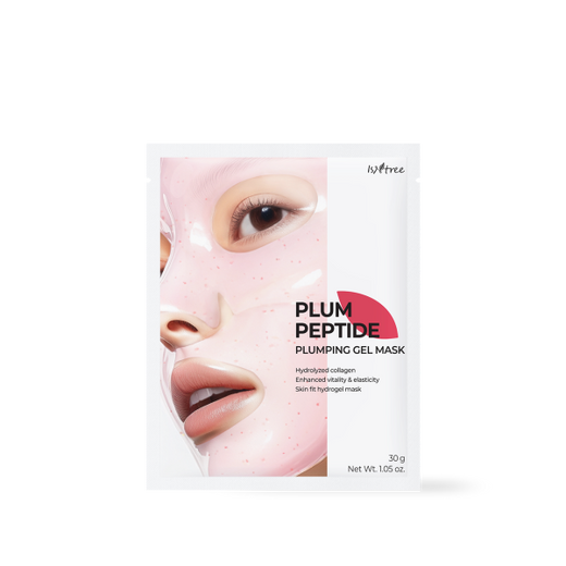 [Isntree] Plum Peptide Plumping Gel Mask 30g*4ea