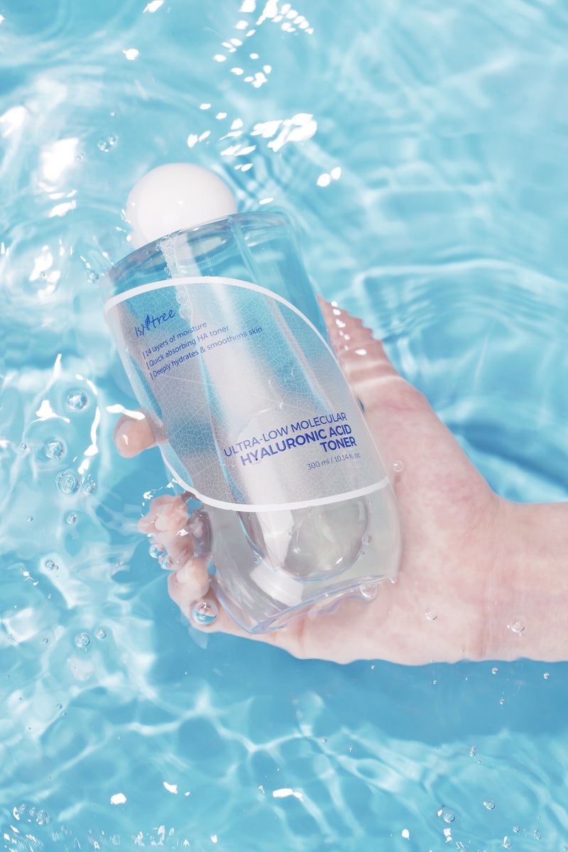 [Isntree] Ultra-Low Molecular Hyaluronic Acid Toner 300ml-Luxiface.com