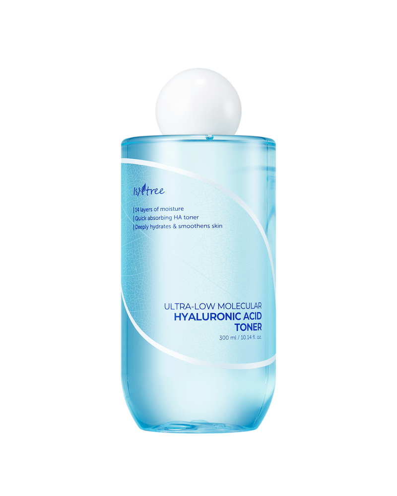 [Isntree] Ultra-Low Molecular Hyaluronic Acid Toner 300ml-Luxiface.com