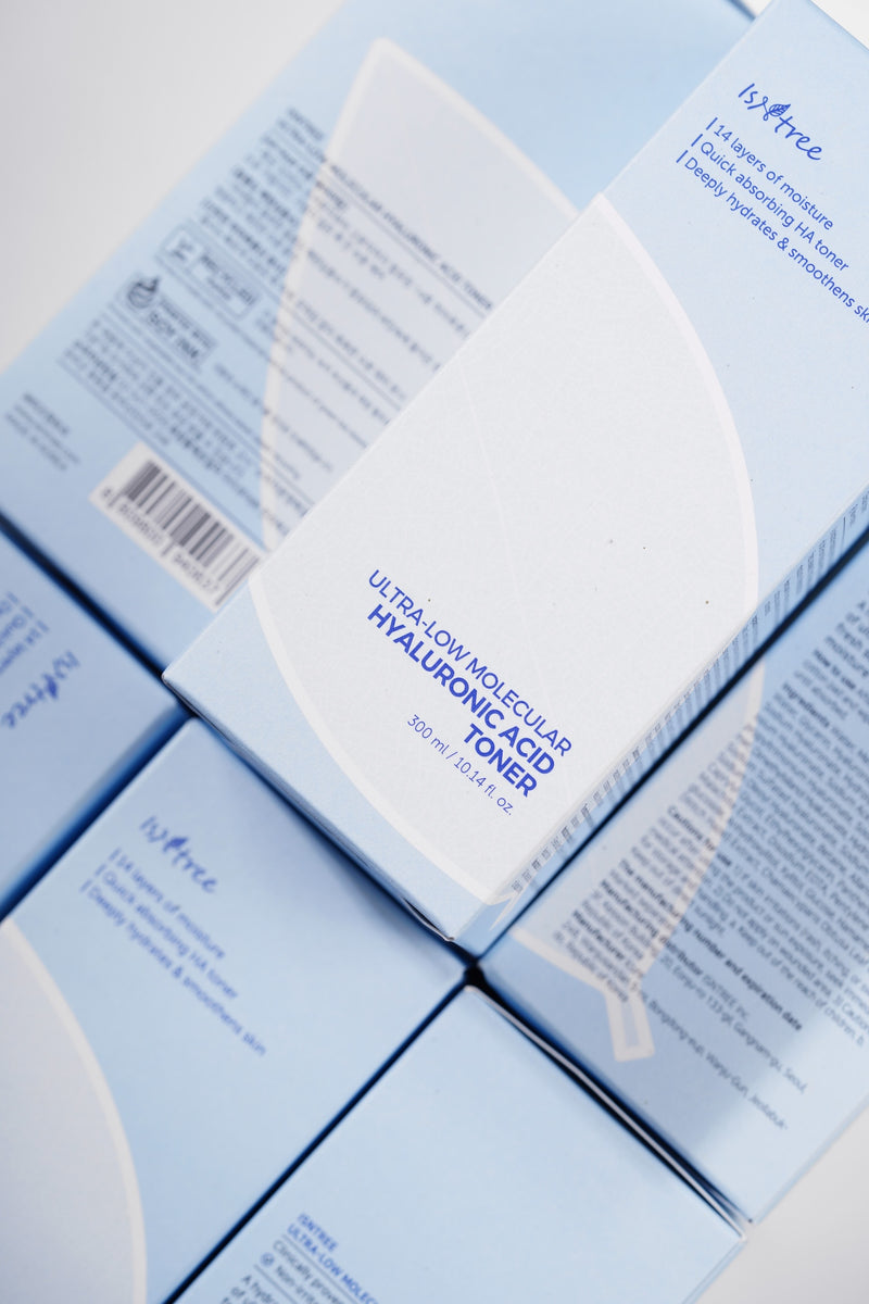[Isntree] Ultra-Low Molecular Hyaluronic Acid Toner 300ml-Luxiface.com