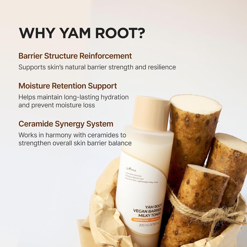 [Isntree] Yam Root Vegan Barrier Milk Toner 200ml image 8