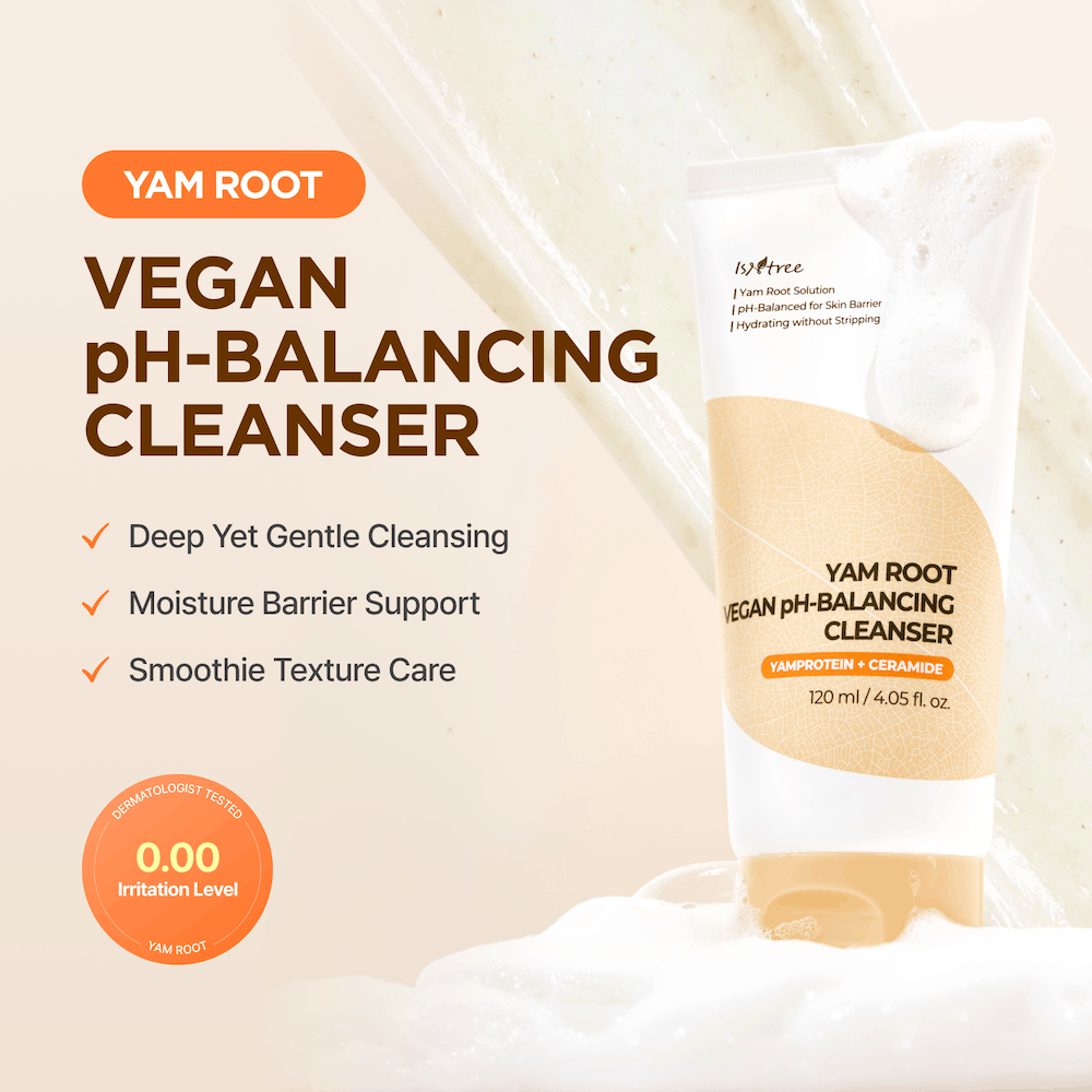[Isntree] Yam Root Vegan pH-Balancing Cleanser 120ml image 2
