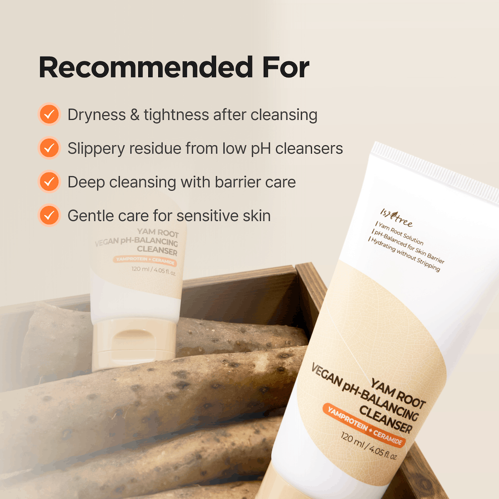 [Isntree] Yam Root Vegan pH-Balancing Cleanser 120ml image 8