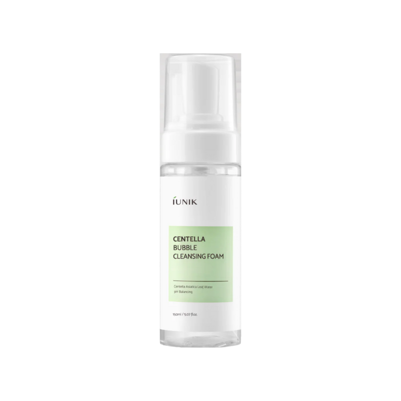 [iUNIK] Centella Bubble Cleansing Foam 150ml-Luxiface.com
