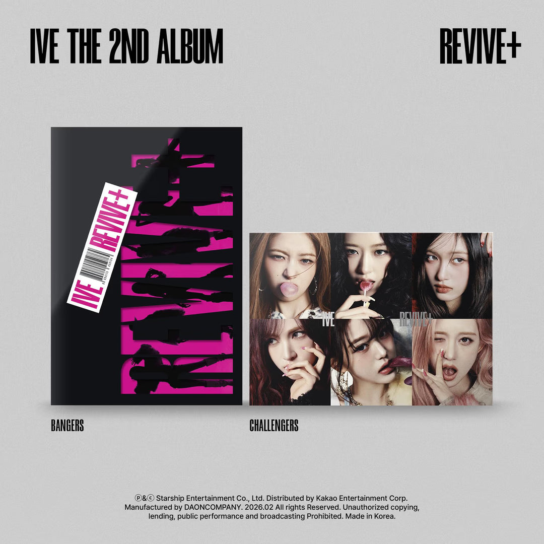 【新品未開封】IVE THE 2ND ALBUM REVIVE+ 3種形態✖︎5 IVE] IVE THE 2ND ALBUM [REVIVE+] – Luxiface.com