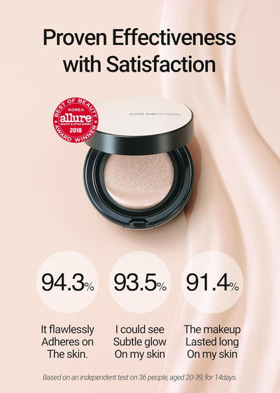 [Jung Saem Mool] Essential Skin Nuder Longwear Cushion Medium-Deep-Luxiface.com