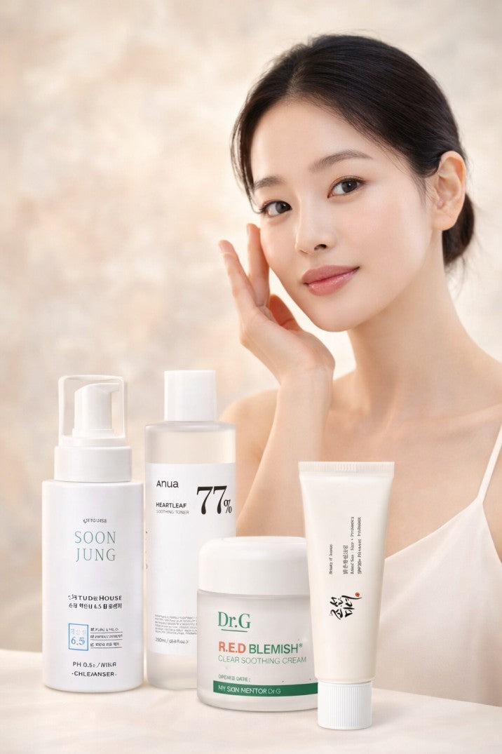 K-Beauty Beginner Daily Essentials Routine-Luxiface.com
