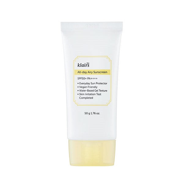 [Klairs] All-day Airy Sunscreen 50ml-Luxiface.com