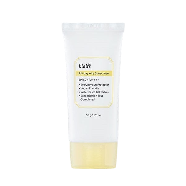 [Klairs] All-day Airy Sunscreen 50ml-Luxiface.com