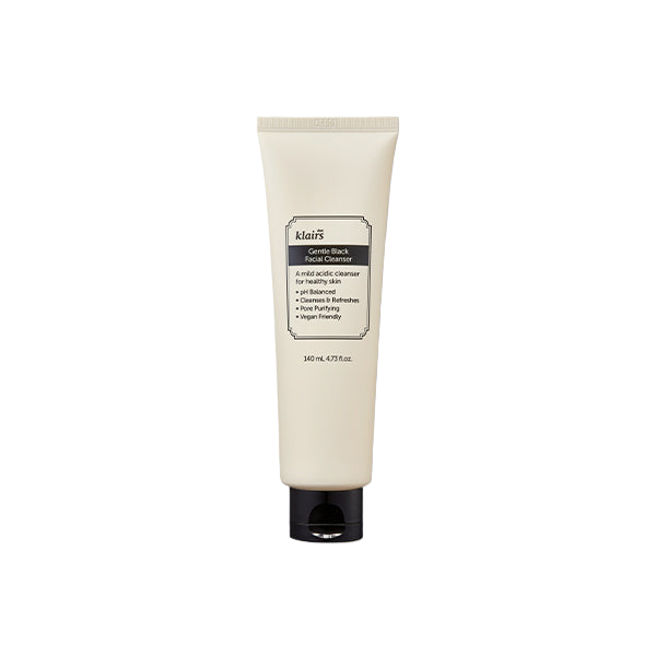 [Klairs] Dear, Klairs Gentle Black Facial Cleanser 140 mL-Luxiface.com