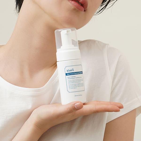 [Klairs] Dear, Klairs Rich Moist Foaming Cleanser 100 mL-Luxiface.com