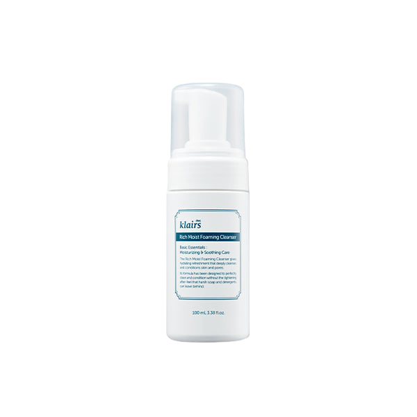 [Klairs] Dear, Klairs Rich Moist Foaming Cleanser 100 mL-Luxiface.com