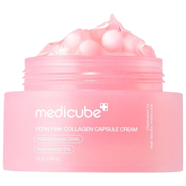 [Medicube] PDRN Pink Collagen Capsule Cream 55g image 1