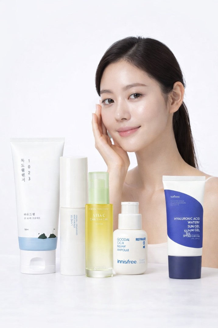 Korean Skincare Routine for Acne Marks and Scarring - Normal Skin-Luxiface.com