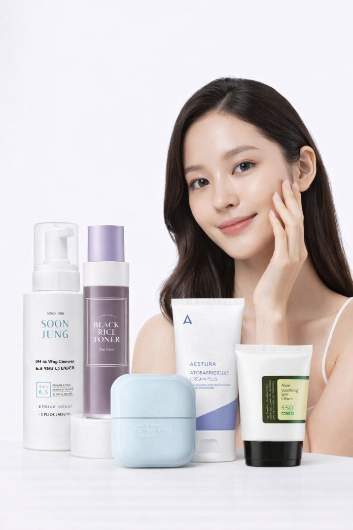 Korean Skincare routine for Dark Circles and Puffiness- Dry Skin-Luxiface.com
