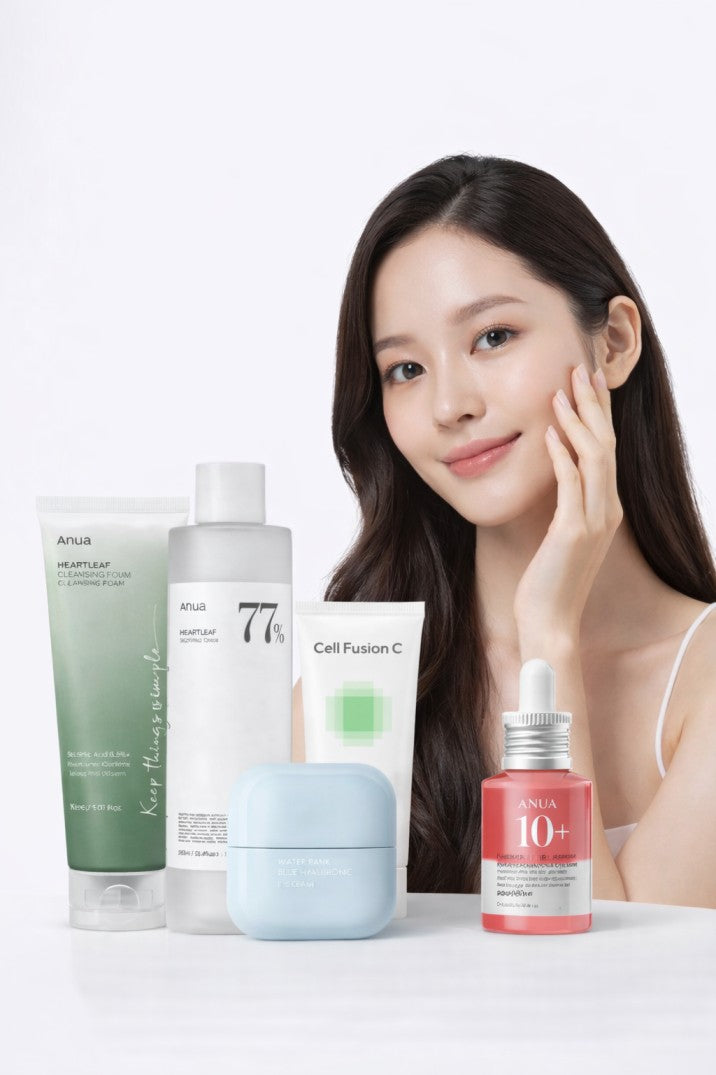 Korean Skincare routine for Dark Circles and Puffiness- Oily Skin-Luxiface.com