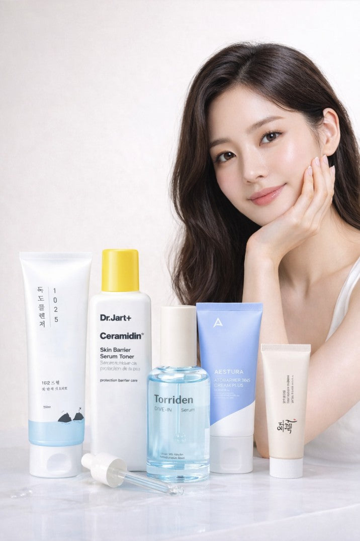Korean Skincare Routine for Dehydrated, Tight and Flaky Skin- Normal Skin-Luxiface.com