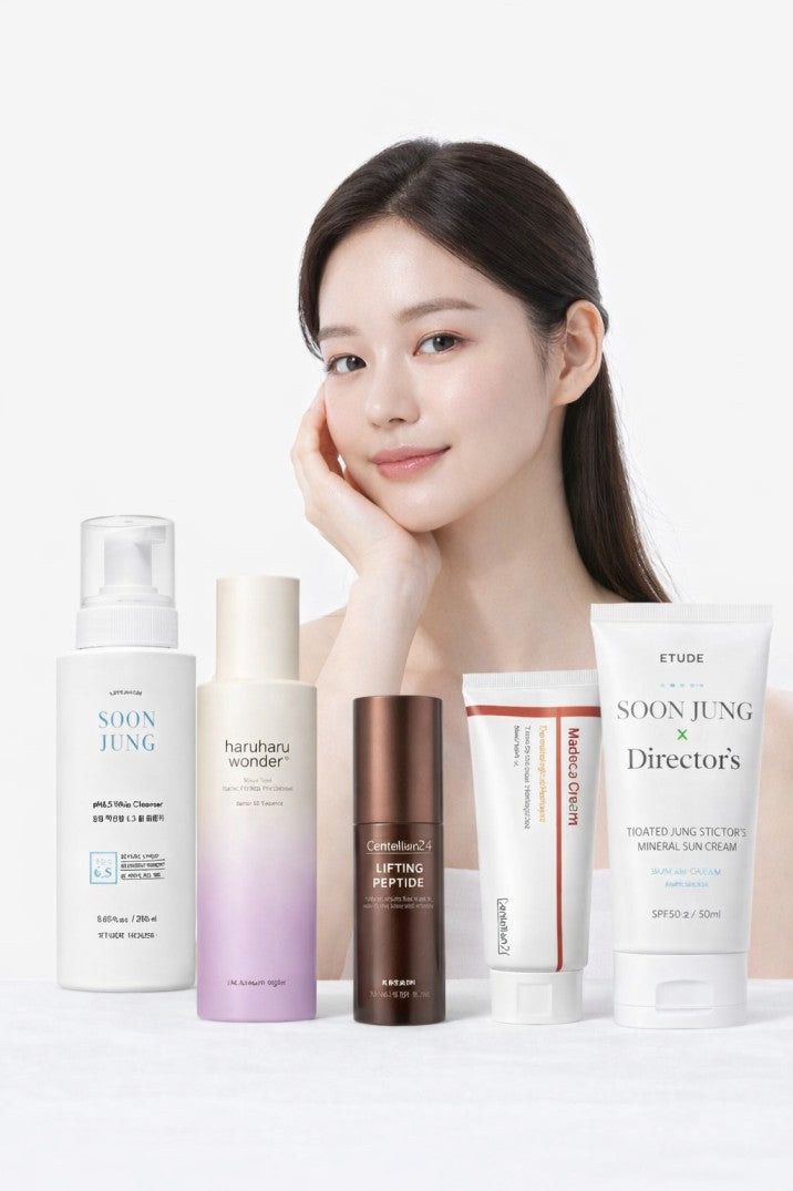 Korean Skincare Routine for Fine Lines and Wrinkles- Sensitive Skin-Luxiface.com