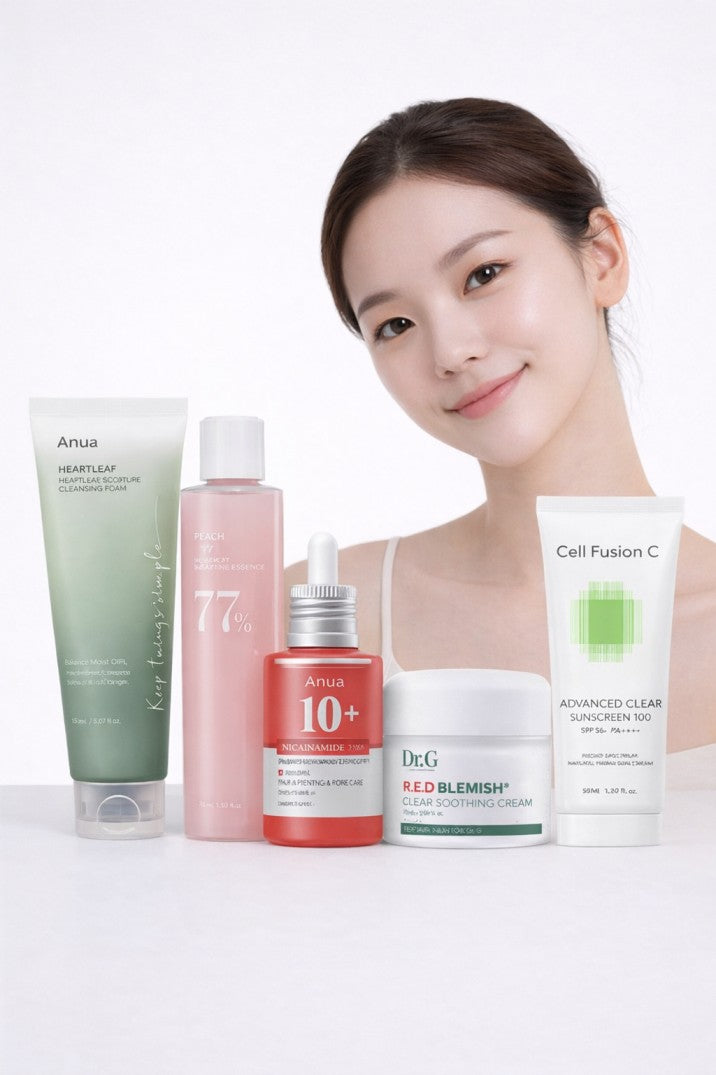 Korean Skincare Routine for Hyperpigmentation and Dark Spots- Oily Skin-Luxiface.com
