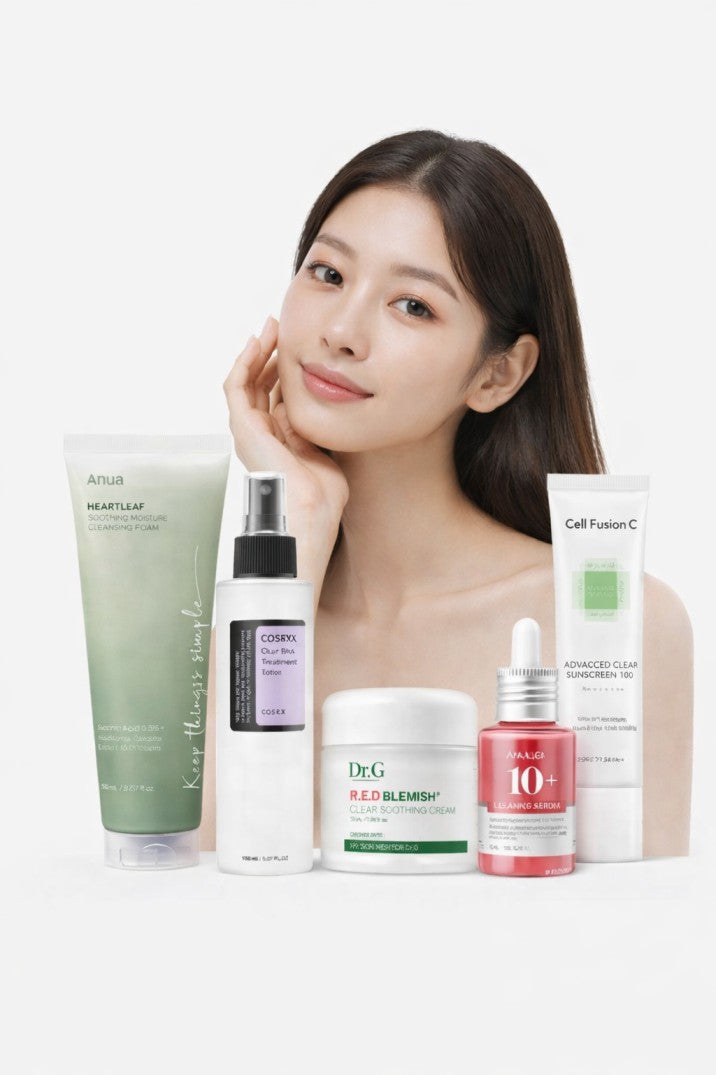 Korean Skincare Routine for Post-Inflammatory Hyperpigmentation (PIH)- Oily Skin-Luxiface.com