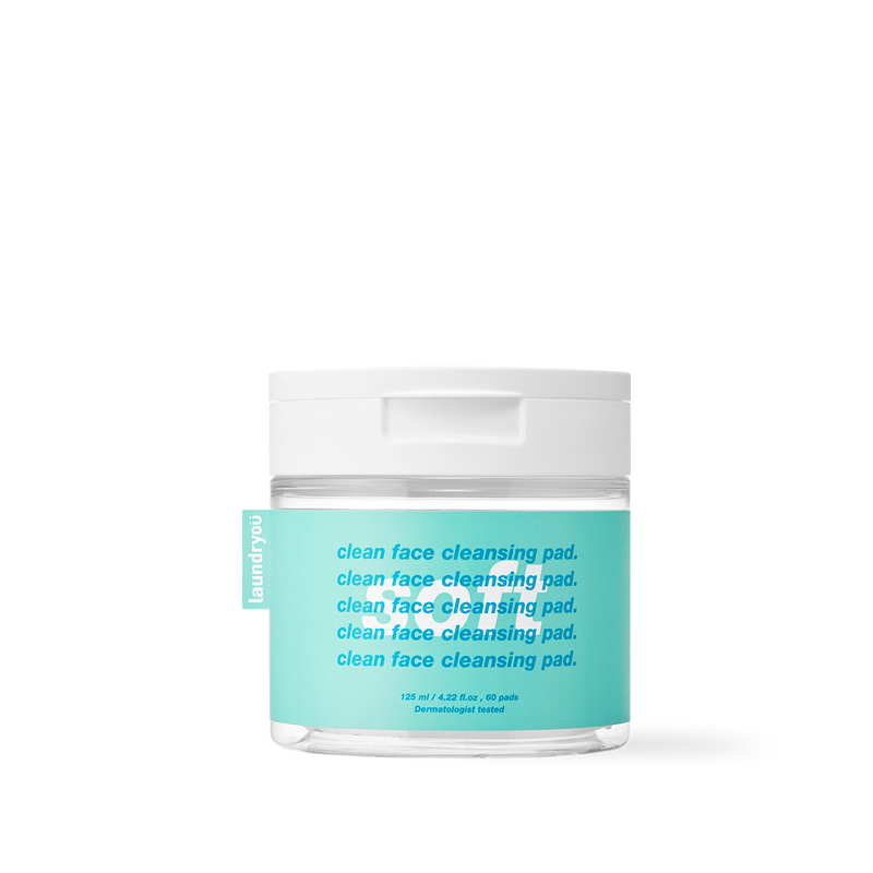 [Laundryou] Clean Face Cleansing Pad Soft 60pcs-Luxiface.com