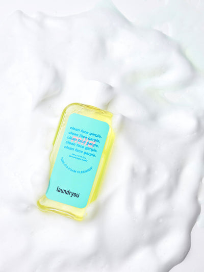 [Laundryou] Clean Face Gargle Gel-to-Foam Cleanser Mild 160g-Luxiface.com