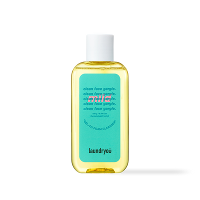 [Laundryou] Clean Face Gargle Gel-to-Foam Cleanser Mild 160g-Luxiface.com