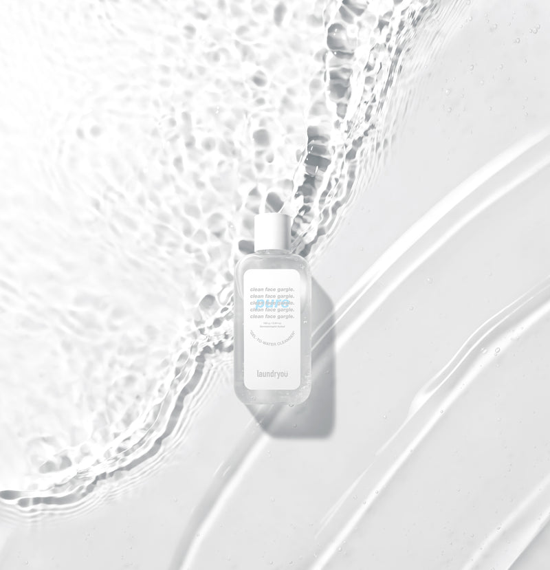 [Laundryou] Clean Face Gargle Gel-to-Foam Cleanser PURE 160g-Luxiface.com