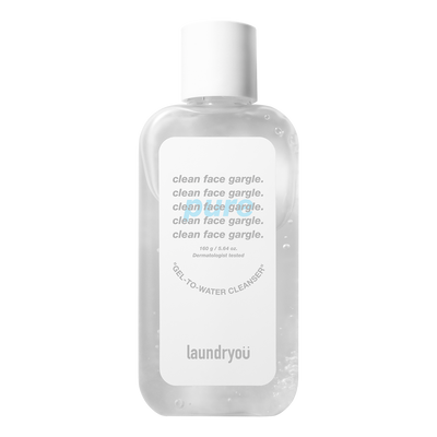[Laundryou] Clean Face Gargle Gel-to-Foam Cleanser PURE 160g-Luxiface.com