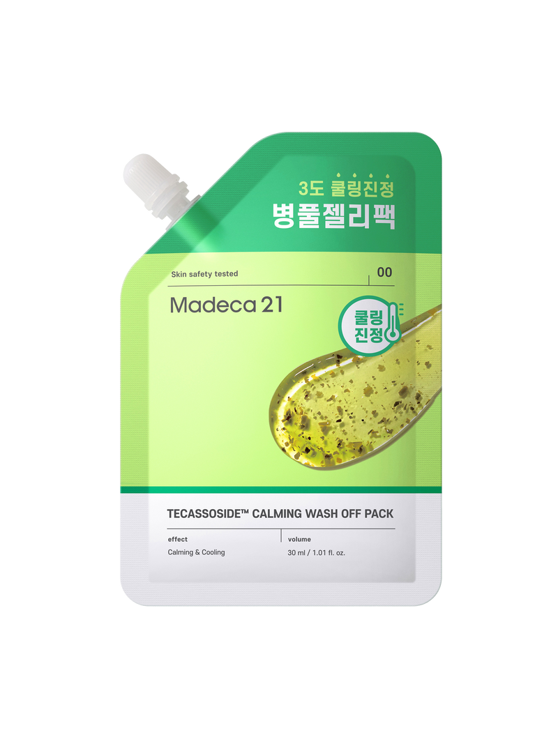 [Madeca21] Tecassoside Calming Wash Off Pack 30ml-Luxiface.com