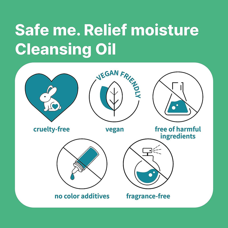 [Makeprem] Safe me. Relief Moisture Cleansing Oil - 210ml-Luxiface.com