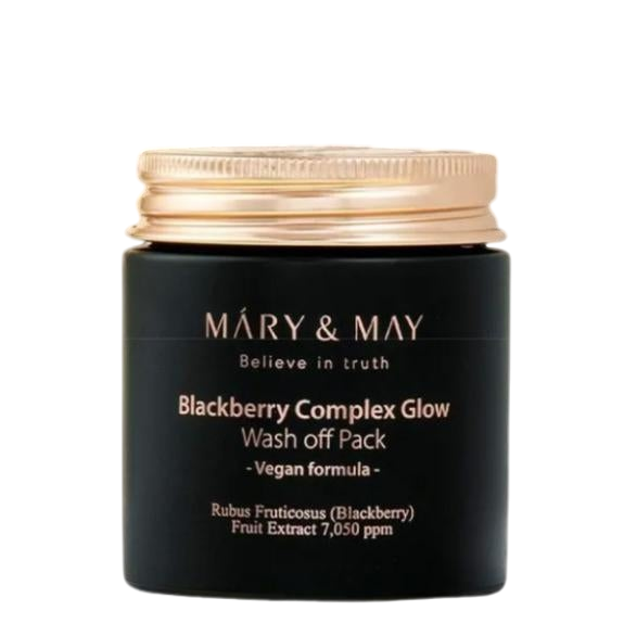 [MARY&MAY] Blackberry Complex Glow Wash off Pack 125g-Luxiface.com