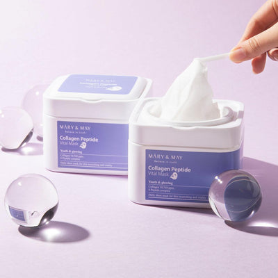 [Mary&May] Collagen Peptide Vital Mask 30EA/400g-Luxiface.com