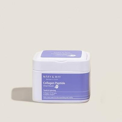 [Mary&May] Collagen Peptide Vital Mask 30EA/400g-Luxiface.com
