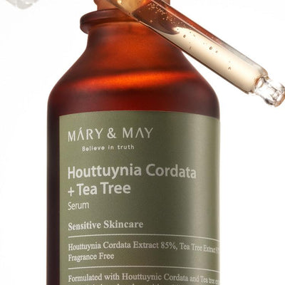 [MARY&MAY] Houttuynia Cordata +Tea Tree Serum - 30ml-MARY&MAY-Luxiface