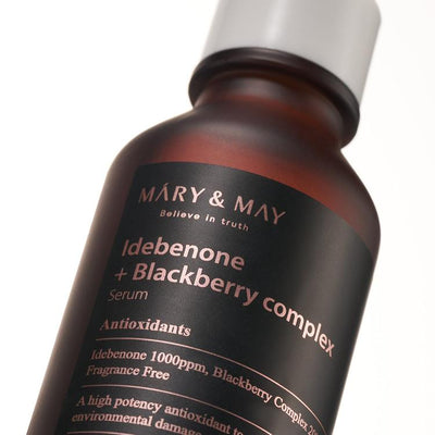 [MARY&MAY] Idebenone + Blackberry Complex Serum - 30ml-MARY&MAY-Luxiface