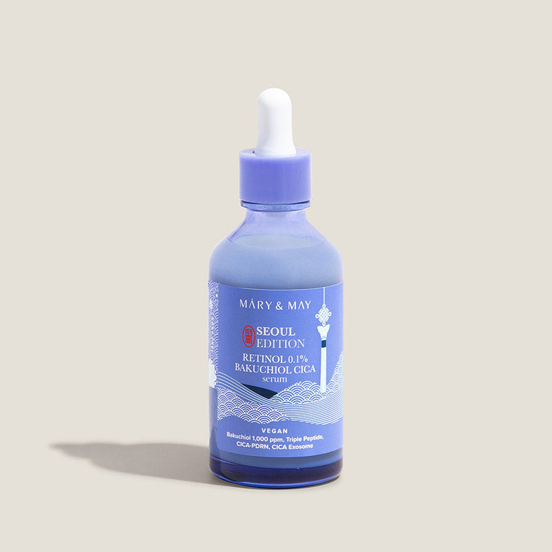 [Mary&May] Retinol 0.1% Bakuchiol Cica Serum 80ml-Luxiface.com