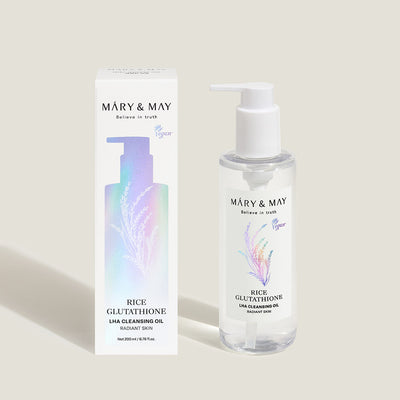 [Mary&May] Rice Glutathione LHA Cleansing Oil 200ml-Luxiface.com