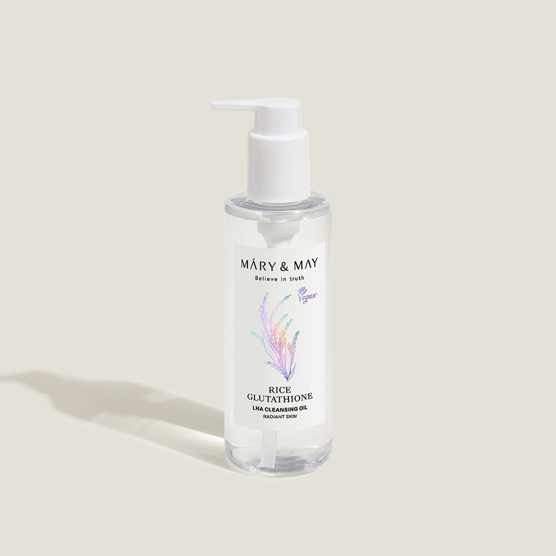 [Mary&May] Rice Glutathione LHA Cleansing Oil 200ml-Luxiface.com