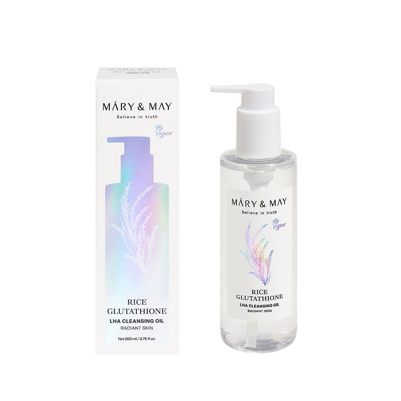 [Mary&May] Rice Glutathione LHA Cleansing Oil 200ml-Luxiface.com