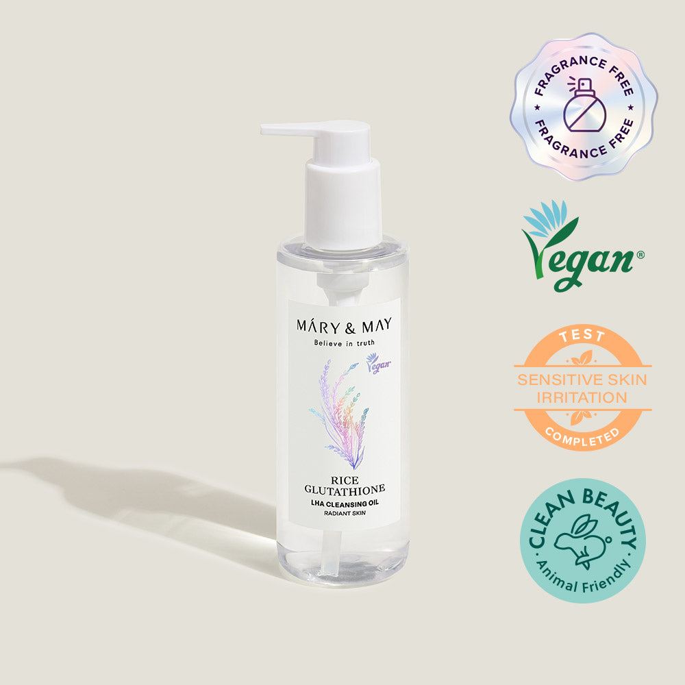 [Mary&May] Rice Glutathione LHA Cleansing Oil 200ml-Luxiface.com