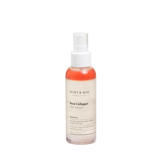 [Mary&May] Rose Collagen Mist Serum 100ml-Luxiface.com