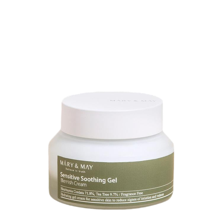 [MARY&MAY] Sensitive Soothing Gel Blemish Cream - 70ml-Luxiface.com