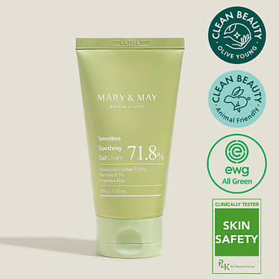 [Mary&May] Sensitive Soothing Gel Cream 100g-Luxiface.com