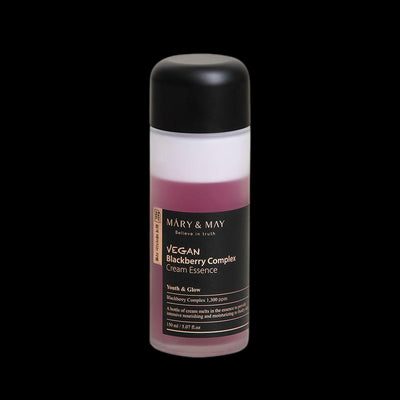 [MARY&MAY] Vegan Blackberry Complex Cream Essence -140ml-MARY&MAY-Luxiface