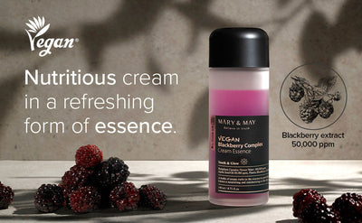 [MARY&MAY] Vegan Blackberry Complex Cream Essence 30ml [Miniature]-Luxiface.com